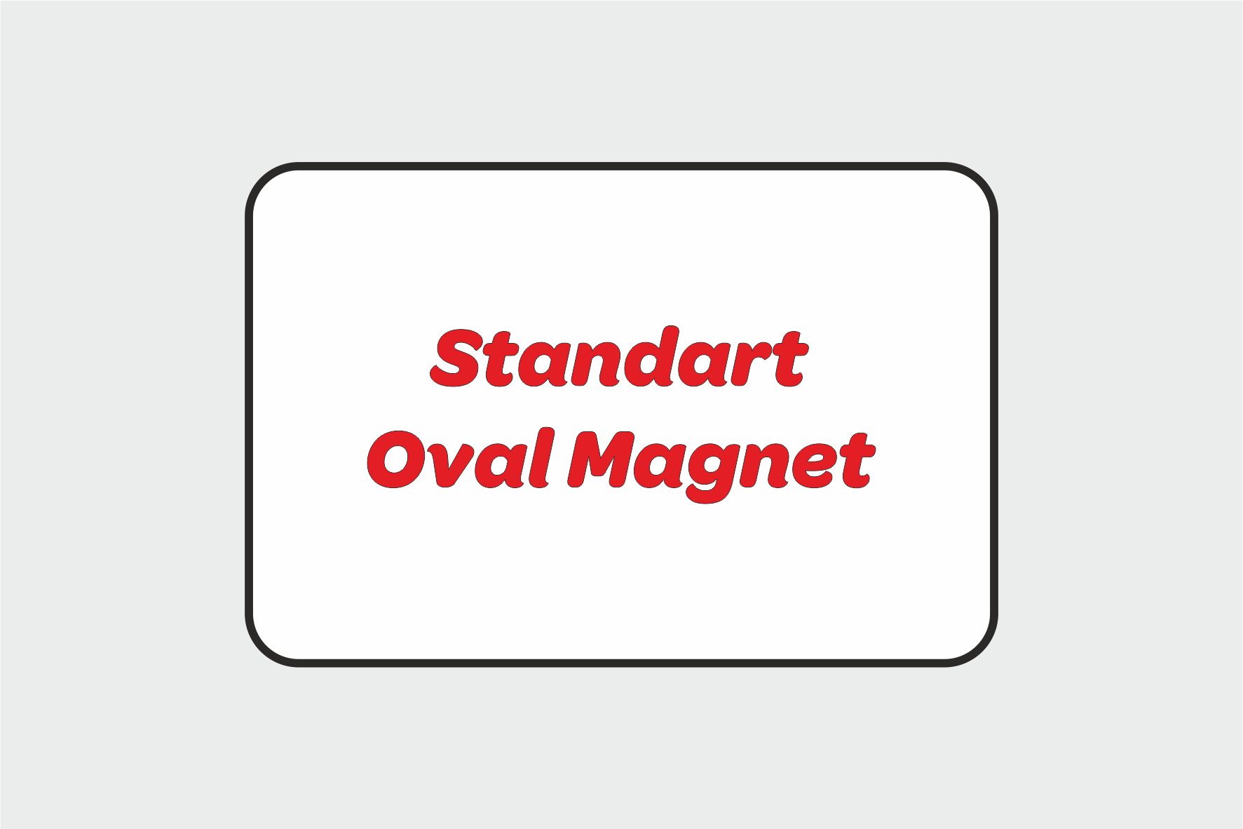 Magnet-Standart Oval Magnet